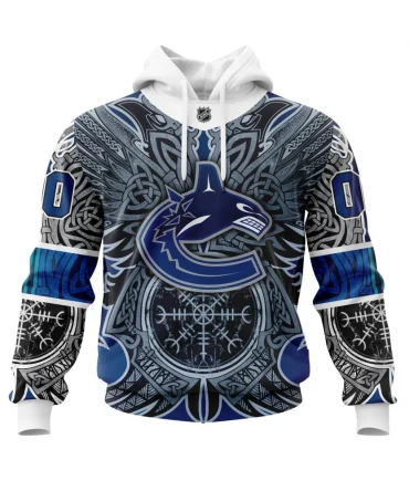 Hoodie Vancouver Canucks , Specialized Norse Viking Symbols St2201 QTNHL080524A3948HD