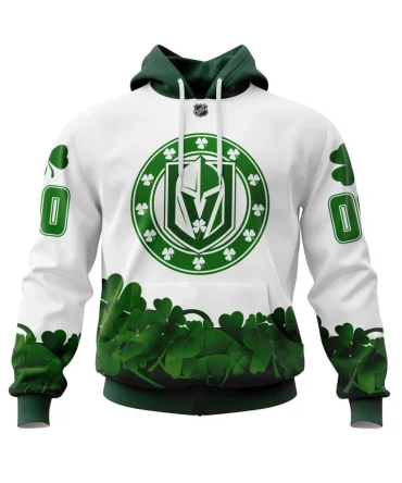 Hoodie Vegas Golden Knights, Happy St.Patrick Days Jersey V0522 QTNHL080524A3968HD