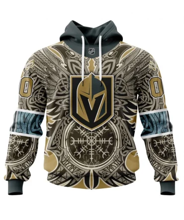 Hoodie Vegas Golden Knights, Specialized Norse Viking Symbols St2201 QTNHL080524A3966HD