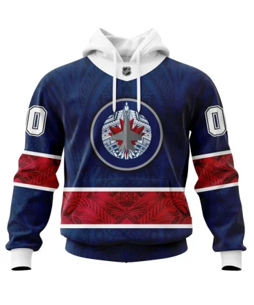 Hoodie Winnipeg Jets, Specialized Native With Samoa Culture V0222 QTNHL080524A3961HD