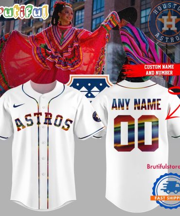 Houston Astros Hispanic Heritage Month 2024 Baseball Jersey