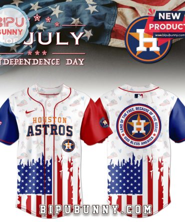 Houston Astros Independence Day Baseball Jersey 2025