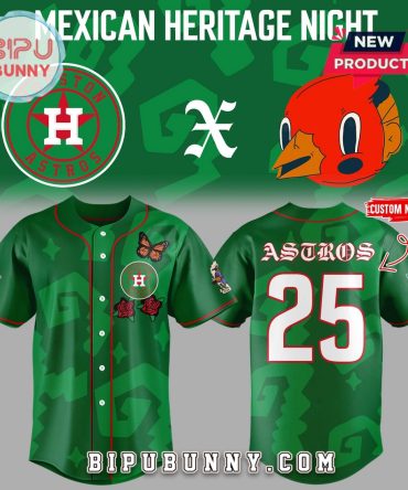 Houston Astros Mexican Heritage Night Baseball Jersey