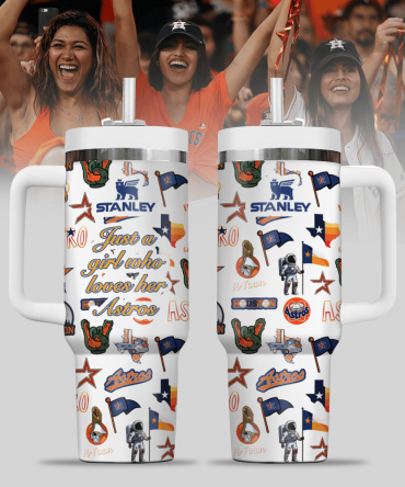 Houston Astros MLB Custom Stanley Cup 40 oz 30 oz Tumbler With Handle