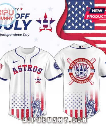 Houston Astros MLB Independence Day 2025 Baseball Jersey