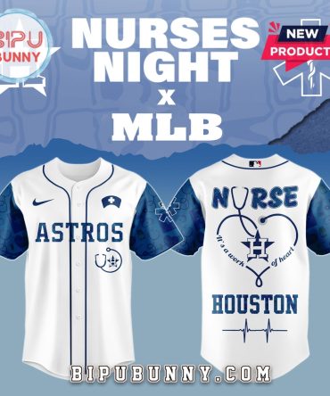 Houston Astros MLB Nurses Game Night Baseball Jersey