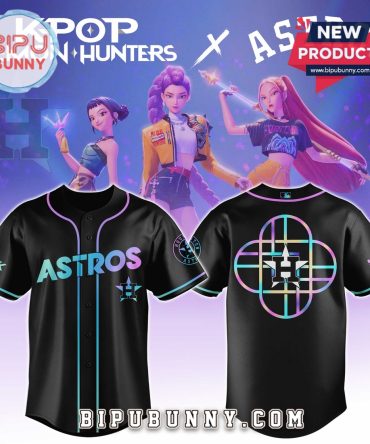 Houston Astros MLB x KPop Demon Hunters Baseball Jersey