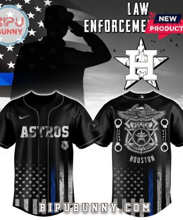 Houston Astros MLB x Law Enforcement Night Baseball Jersey