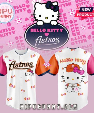 Houston Astros x Hello Kitty 2025 Baseball Jersey