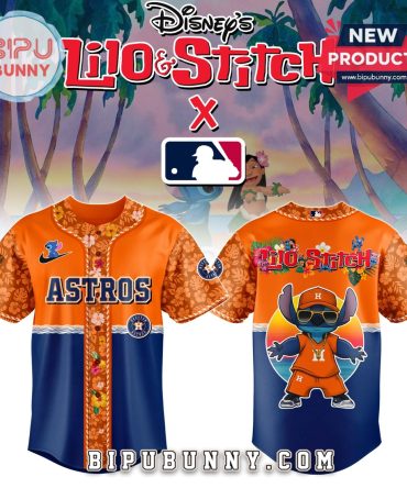 Houston Astros x Lilo and Stitch Baseball Jersey 2025