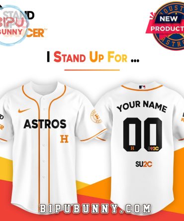 Houston Astros x Stand Up To Cancer 2025 Baseball Jersey