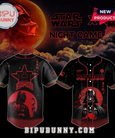 Houston Astros x Star Wars Night Game Baseball Jersey