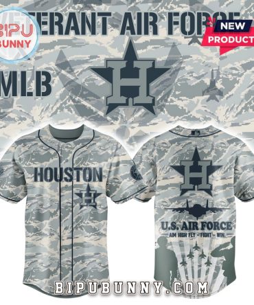 Houston Astros x Veteran Air Force 2025 Baseball Jersey