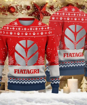 Ugly Sweater Fiatagri Farmer Love Exclusive Logo QTFRSW091124A30SW