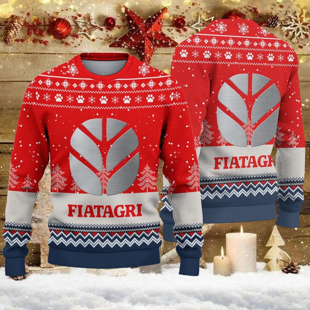 Ugly Sweater Fiatagri Farmer Love Exclusive Logo QTFRSW091124A30SW