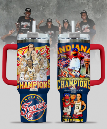 Indiana Fever WNBA Custom Stanley Cup 40 oz 30 oz Tumbler With Handle