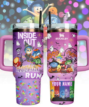 Inside Out x Halloween Custom Stanley Cup 40 oz 30 oz Tumbler With Handle