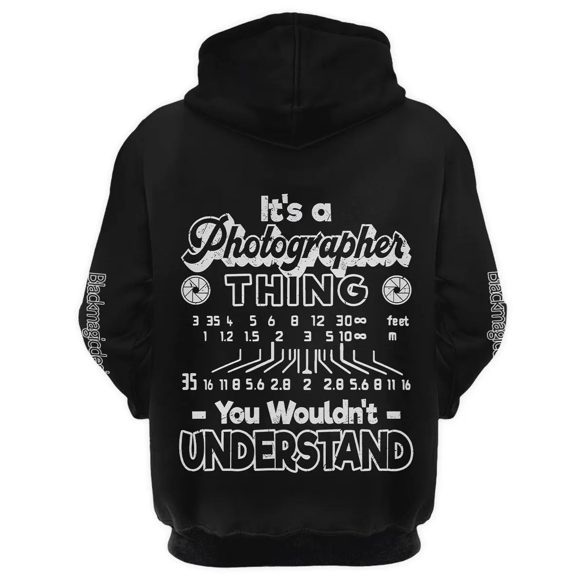 It's A Photographer Thing You Wouldn't Understand Blackmagic Design Photography Videography All Over Prints BL251024A2BMD - Hoodie - Image 3