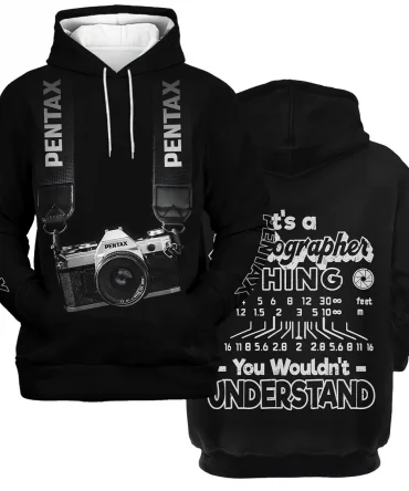 It&apos;s A Photographer Thing You Wouldn&apos;t Understand Pentax Photography Videography All Over Prints BL251024A2PT - Hoodie