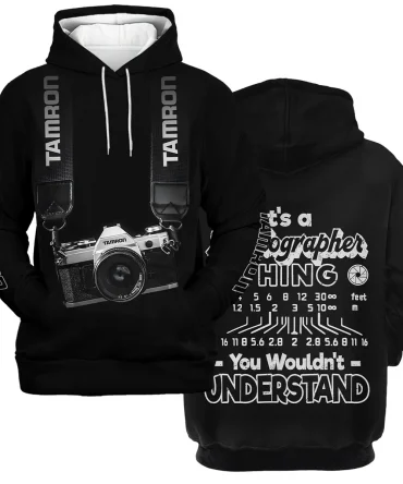 It&apos;s A Photographer Thing You Wouldn&apos;t Understand Tamron Photography Videography All Over Prints BL251024A2TR - Hoodie