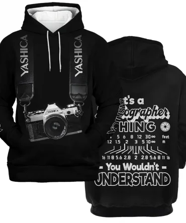 It&apos;s A Photographer Thing You Wouldn&apos;t Understand Yashica Photography Videography All Over Prints BL251024A2YSC - Hoodie