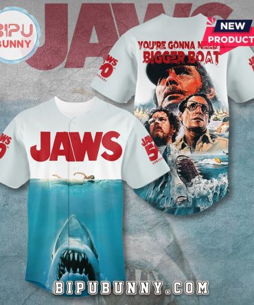Jaws - You're Gonna Need A Bigger Boat Baseball Jersey