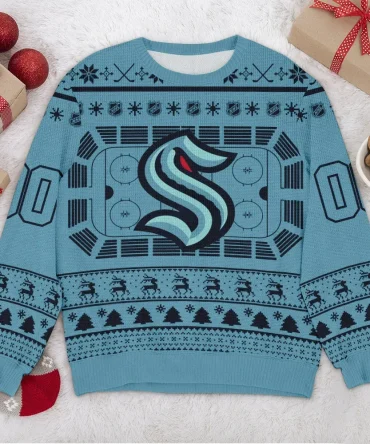 Special Release Seattle Kraken NHL Ugly Sweater All Over Prints Christmas Season QTNHLTK160924A15