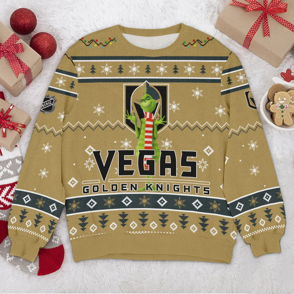 Special Release Vegas Golden Knights NHL Ugly Sweater All Over Prints Christmas Season HONHL170924SW33VGK