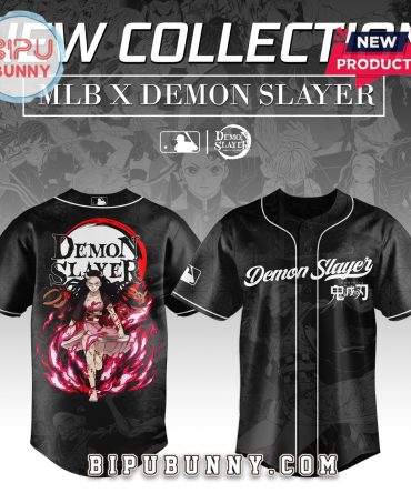 Kamado Nezuko Demon Slayer x MLB Baseball Jersey