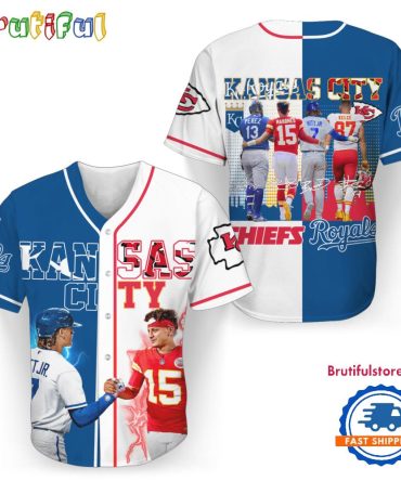 Kansas City Forever My Team Win Or Lose May God Be With YouBaseball Jerseya