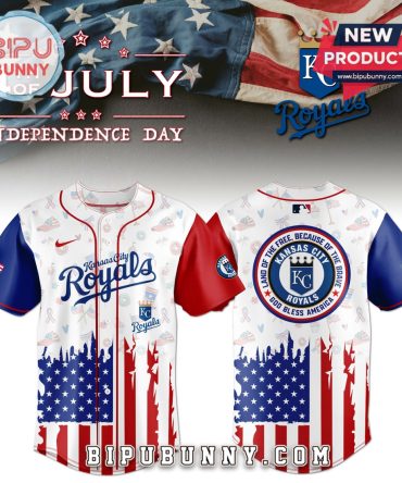 Kansas City Royals Independence Day Baseball Jersey 2025