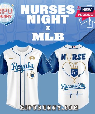 Kansas City Royals MLB Nurses Game Night Baseball Jersey