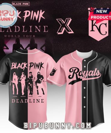 Kansas City Royals MLB x BLACKPINK Baseball Jersey