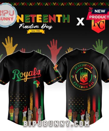 Kansas City Royals MLB x Juneteenth Baseball Jersey