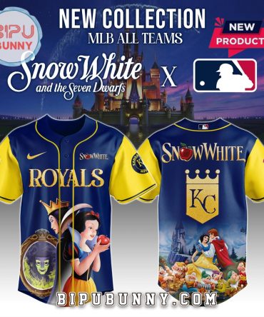 Kansas City Royals MLB x Snow White 2025 Baseball Jersey