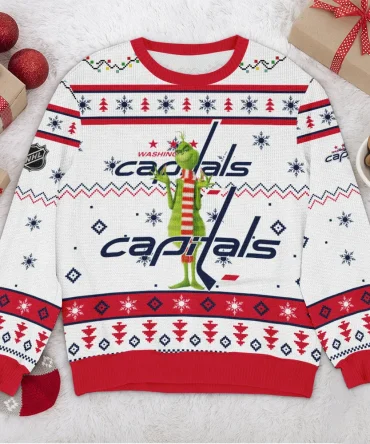 Special Release Washington Capitals NHL Ugly Sweater All Over Prints Christmas Season HONHL170924SW16WC