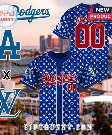 LA Dodgers Luxury Brand Baseball Jersey