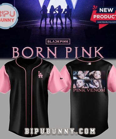 LA Dodgers x Blackpink World Tour Baseball Jersey 2025