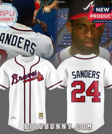 Limited Edition A.Braves Deion Sanders Baseball Jersey