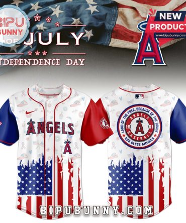 Los Angeles Angels Independence Day Baseball Jersey 2025