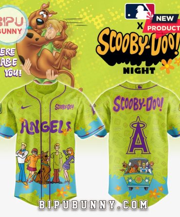 Los Angeles Angels MLB x Scooby Doo Baseball Jersey