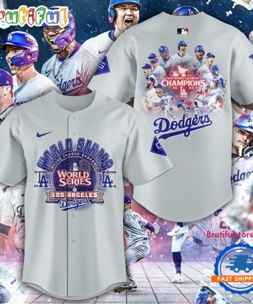 Los Angeles Dodgers 2024 National League Champions World Series Jersey Shirt