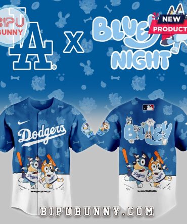 Los Angeles Dodgers 2025 Bluey Night Baseball Jersey