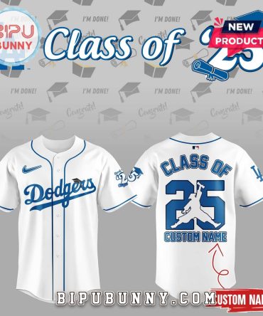 Los Angeles Dodgers Class Of 2025 Baseball Jersey