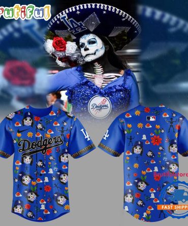 Los Angeles Dodgers Dia De Los 2024 Jersey Shirt