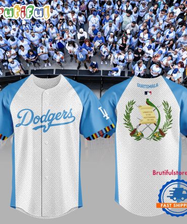Los Angeles Dodgers Guatemalan Heritage Night 2024 Jersey Shirt