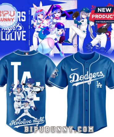 Los Angeles Dodgers Hololive Baseball Jersey 2025