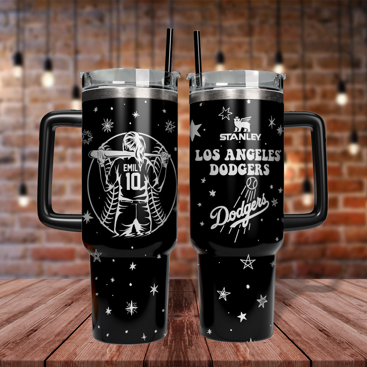 Los Angeles Dodgers MLB Custom Stanley Cup 40 oz 30 oz Tumbler With Handle