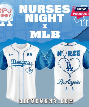 Los Angeles Dodgers MLB Nurses Game Night Baseball Jersey