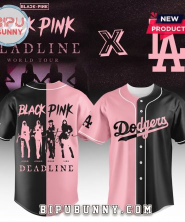 Los Angeles Dodgers MLB x BLACKPINK Baseball Jersey